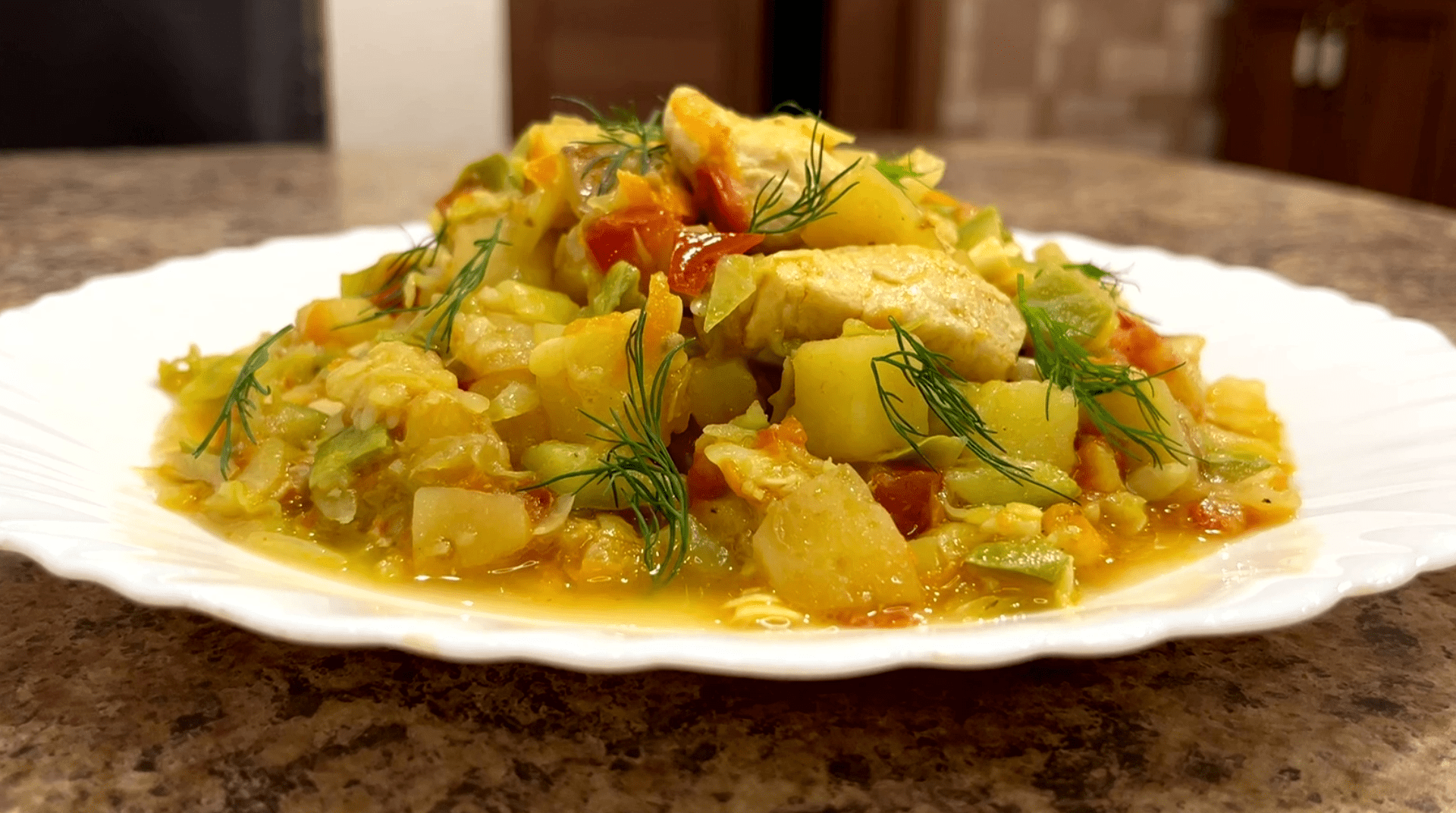 Обалденный Рецепт Овощного рагу с куриной грудкой! Простой и вкусный рецепт.