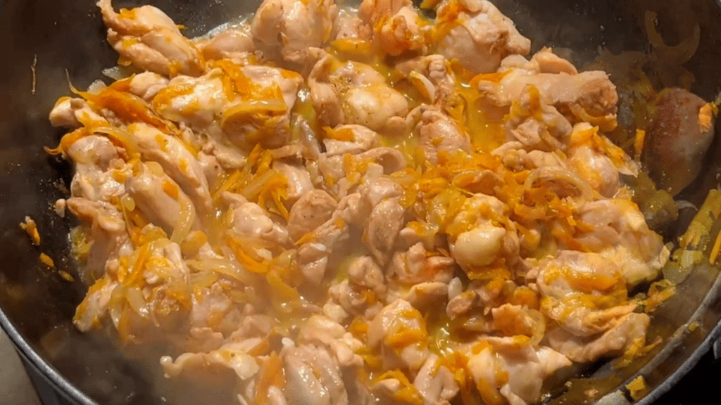 Тушеный картофель с мясом