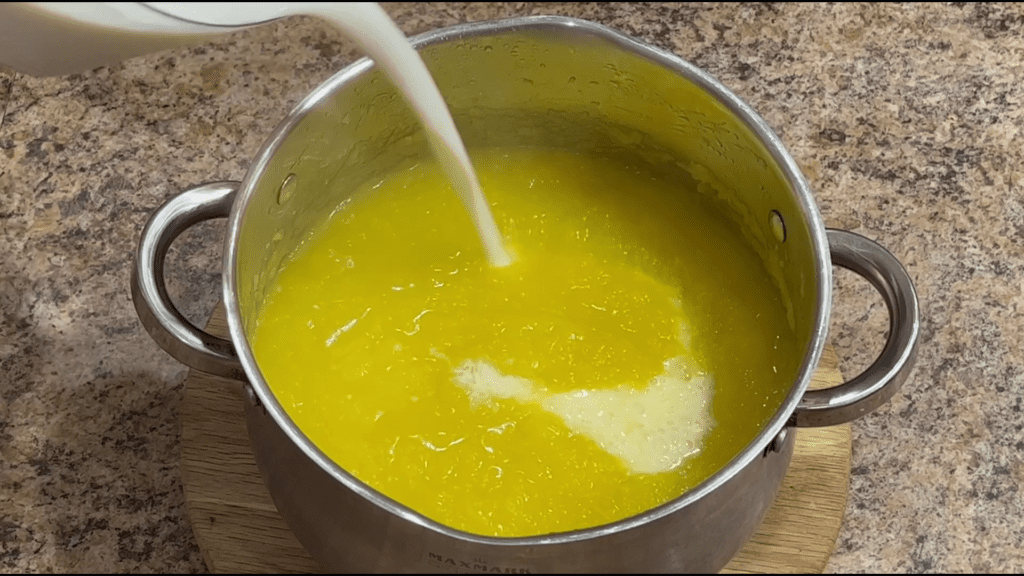 Пшенная каша с тыквой на молоке