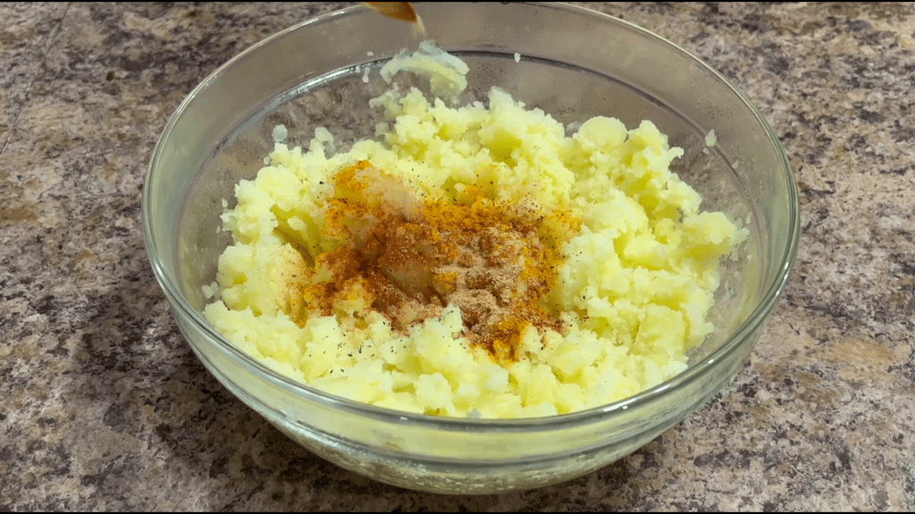Картофельные зразы с рыбной начинкой