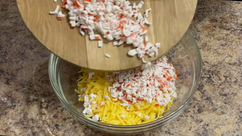 закуска из крабовых палочек