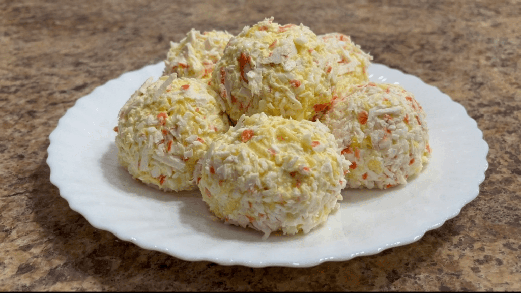 закуска из крабовых палочек