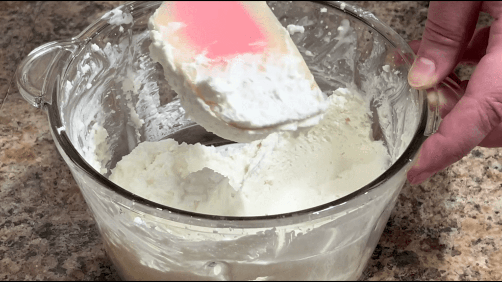 десерт с хурмой и творогом