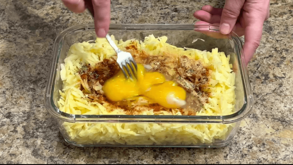 Картофельная запеканка с мясным фаршем