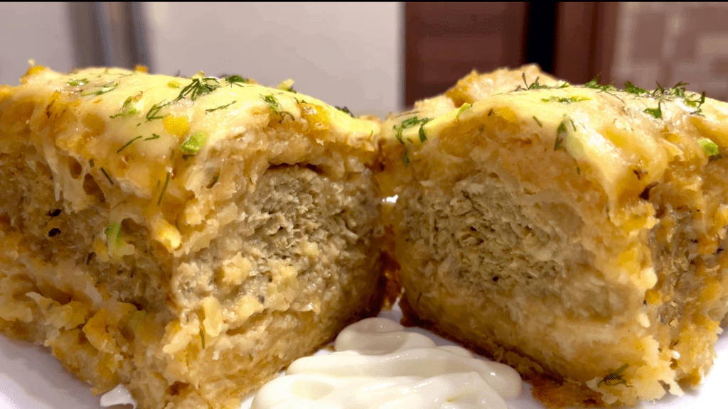 Картофельная запеканка с мясным фаршем