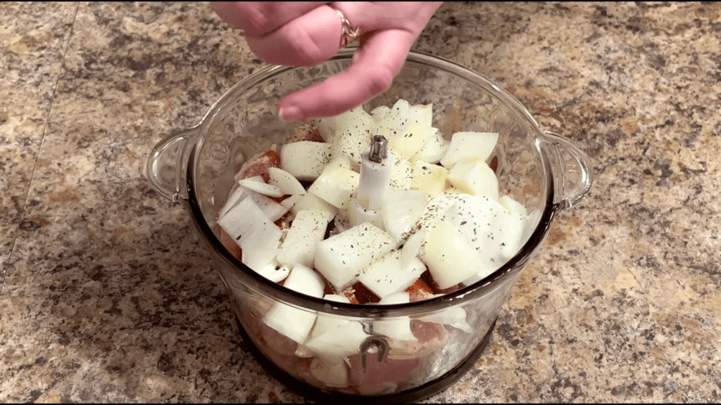 мясная пицца без теста