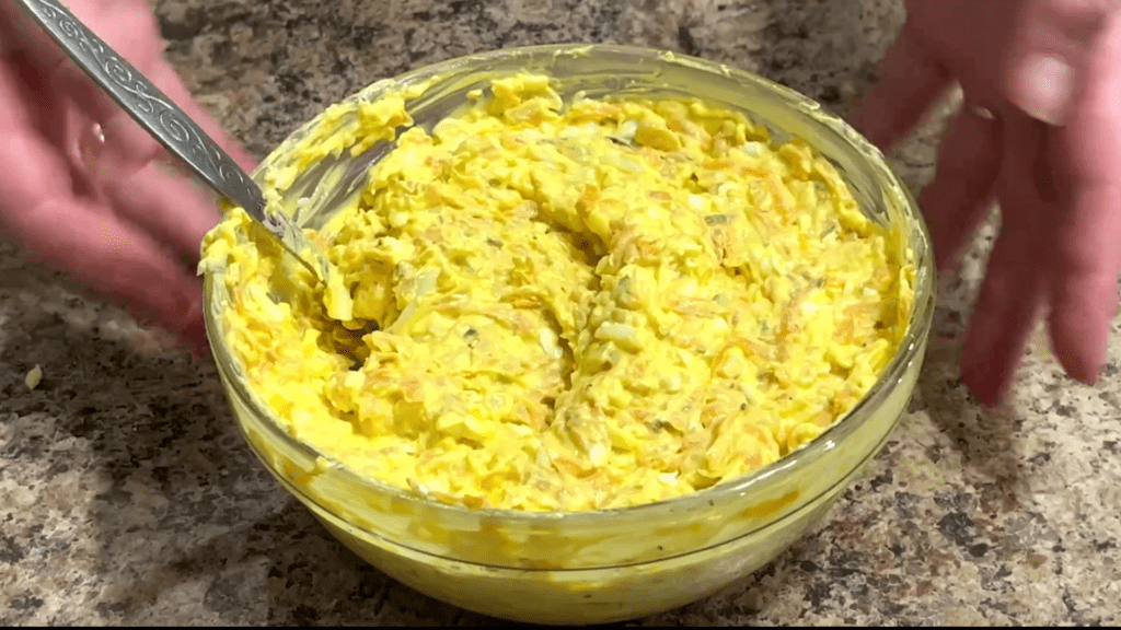 Закусочный торт с куриной грудкой