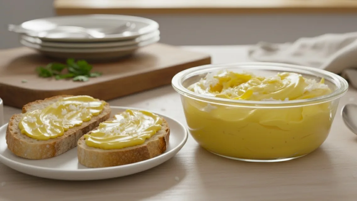 Нежная намазка из тыквы и плавленных сырков на хлеб